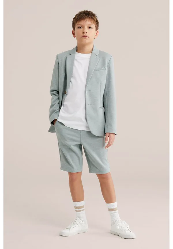 Шорты унисекс We Fashion, Green Blue — фото 4