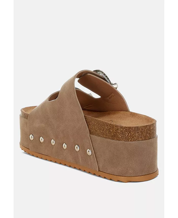 Туфли на плоской подошвеform Slip Ons для женщин London Rag, загар/бежевый — фото 3