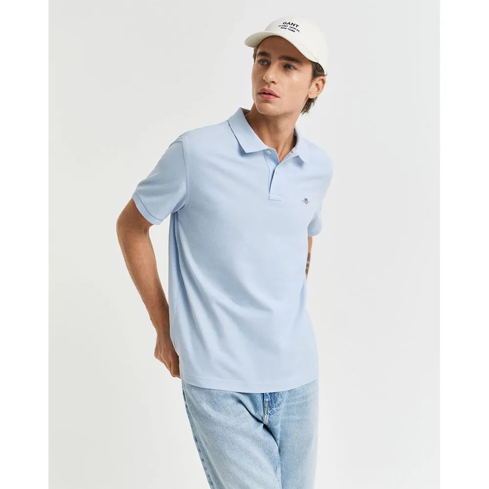 

Поло с коротким рукавом Gant 2210, синий