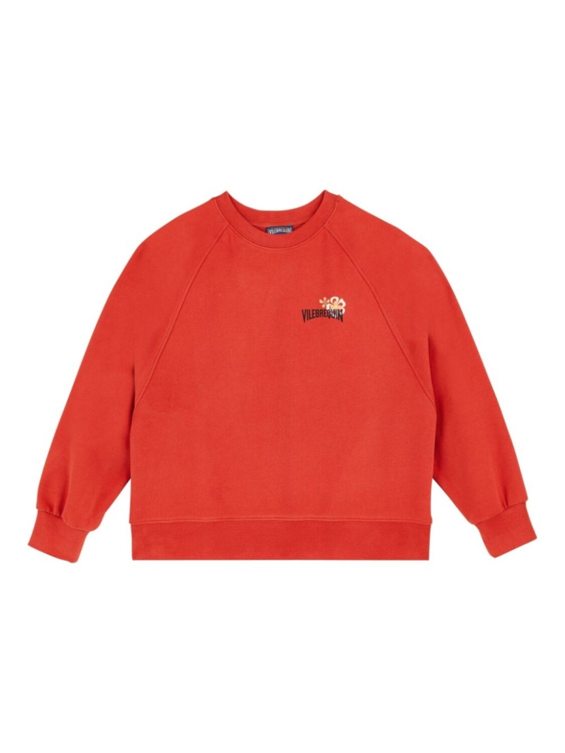 

Толстовка Vilebrequin Kids Tropical Surf из органического хлопка, красный