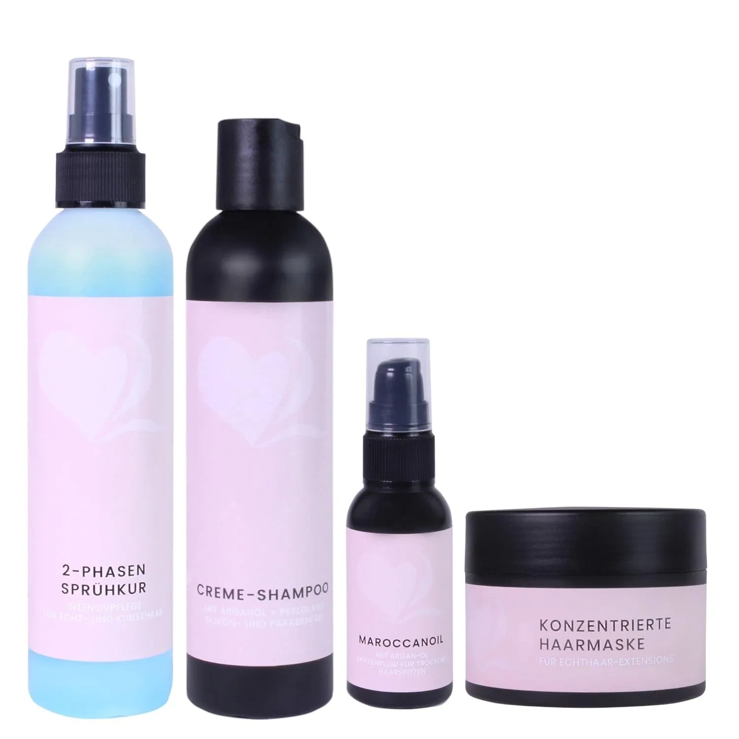 Набор для ухода за наращенными волосами от hair2heart Hair2Heart