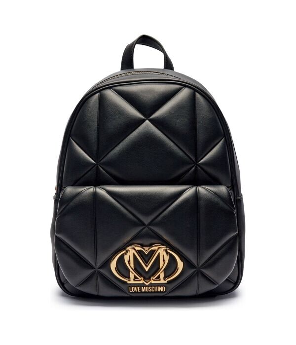 

Рюкзак женский Love Moschino стеганый, черный