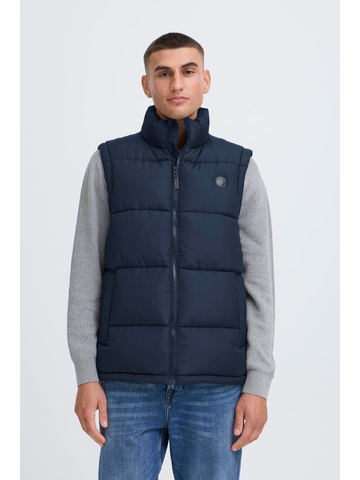 

!SOLID Стеганый жилет SDMarlin синего цвета