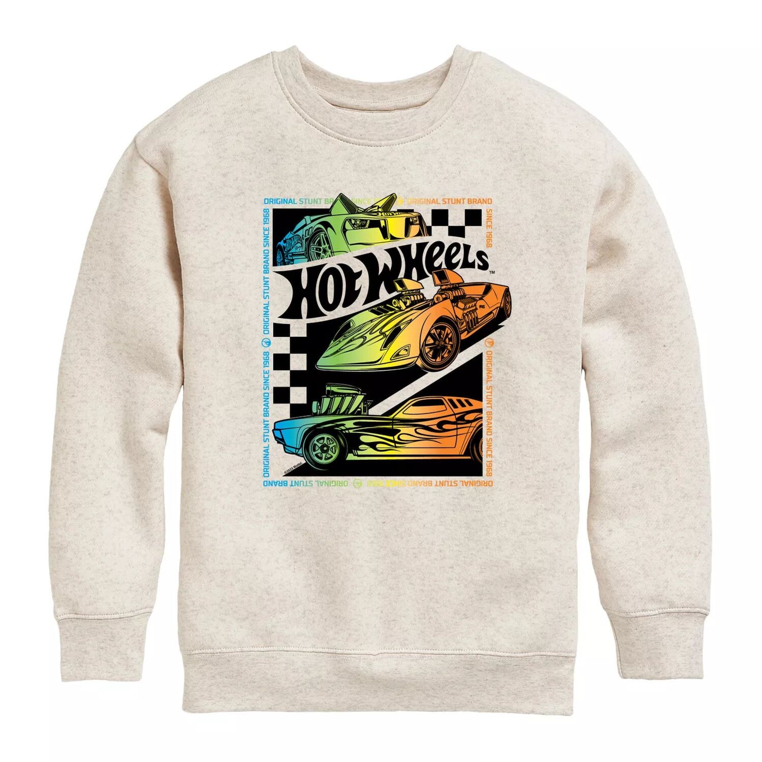 Оригинальный флисовый флис Hot Wheels Stunt Crew для мальчиков 8–20 лет Licensed Character