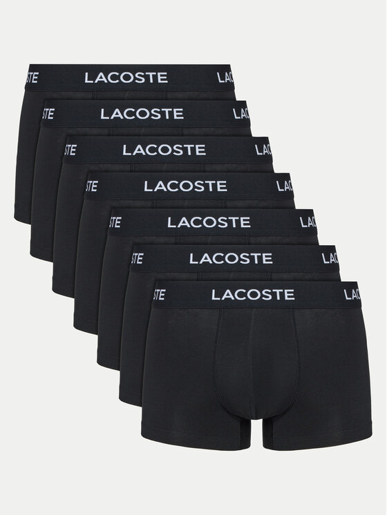 

Комплект из 7 боксеров Lacoste, черный