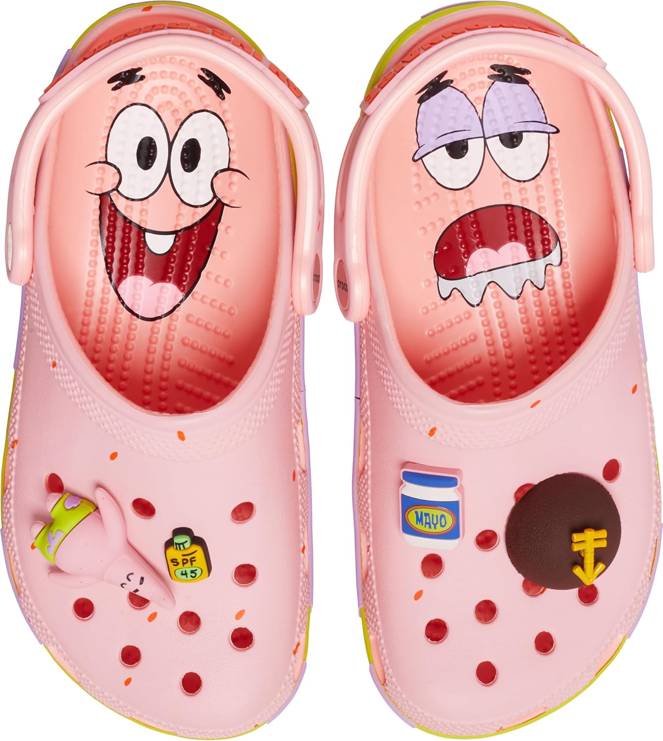 Сабо для взрослых унисекс SpongeBob SquarePants Классические сабо Crocs, 14 Women/12 Men Patrick Melon — фото 3