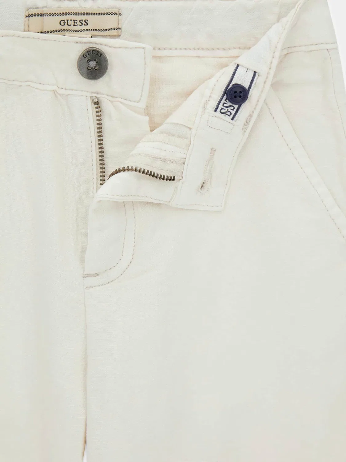 Обычные брюки Guess, Light Beige — фото 3