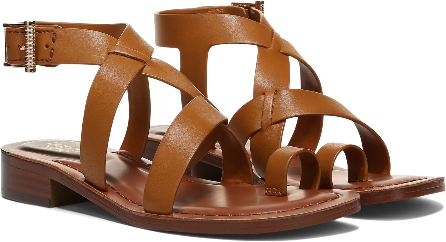 

Туфли Franco Sarto Ina Strappy Sandals, цвет Tan Leather