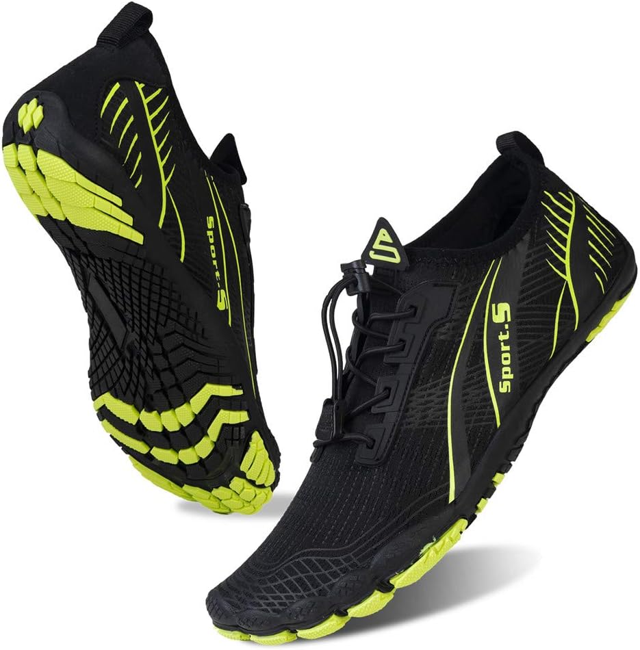 

Мужские водные тапочки, босоножки с быстрой сушкой, акваноски для активного отдыха, спорта, каякинга, лодочных прогулок, походов, серфинга и прогулок Watelves, зеленый