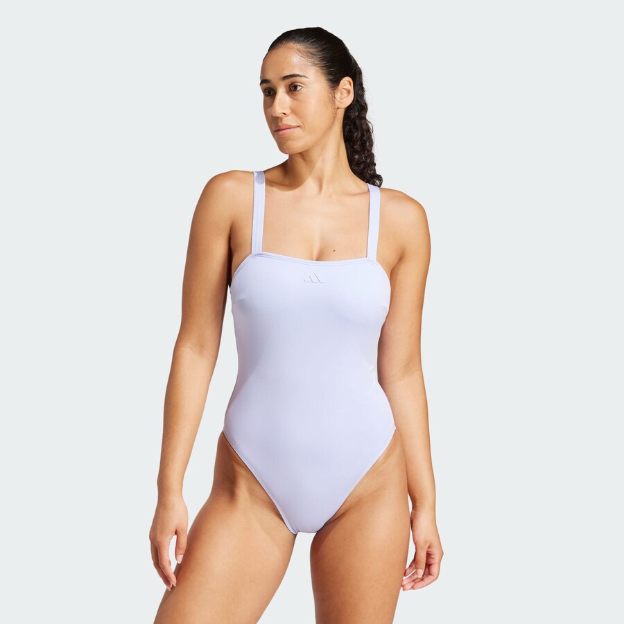 Активный купальник без косточек ADIDAS SPORTSWEAR Iconisea, фиолетовый — фото 2