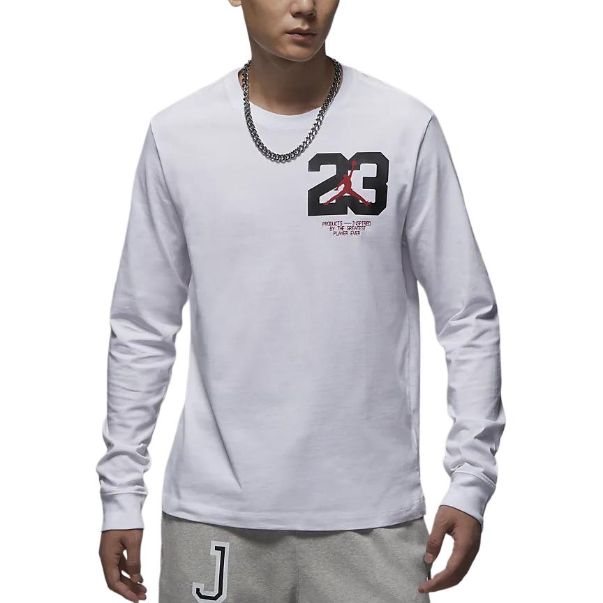 Jordan Спортивная футболка Men's White — фото 3