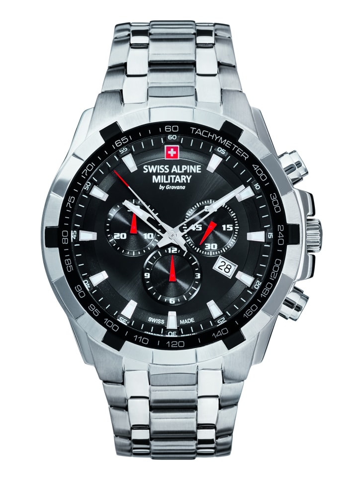 

Swiss Alpine Military by Grovana Мужские часы серебристого цвета