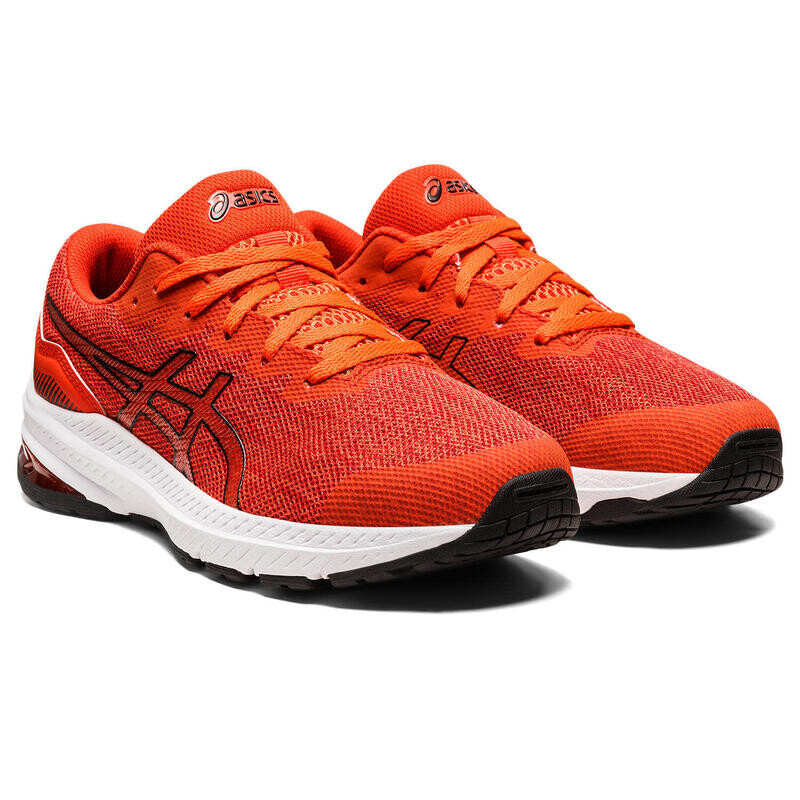 

Детские кроссовки - ASICS GT-1000 11 GS - Cherry Tomato/черный