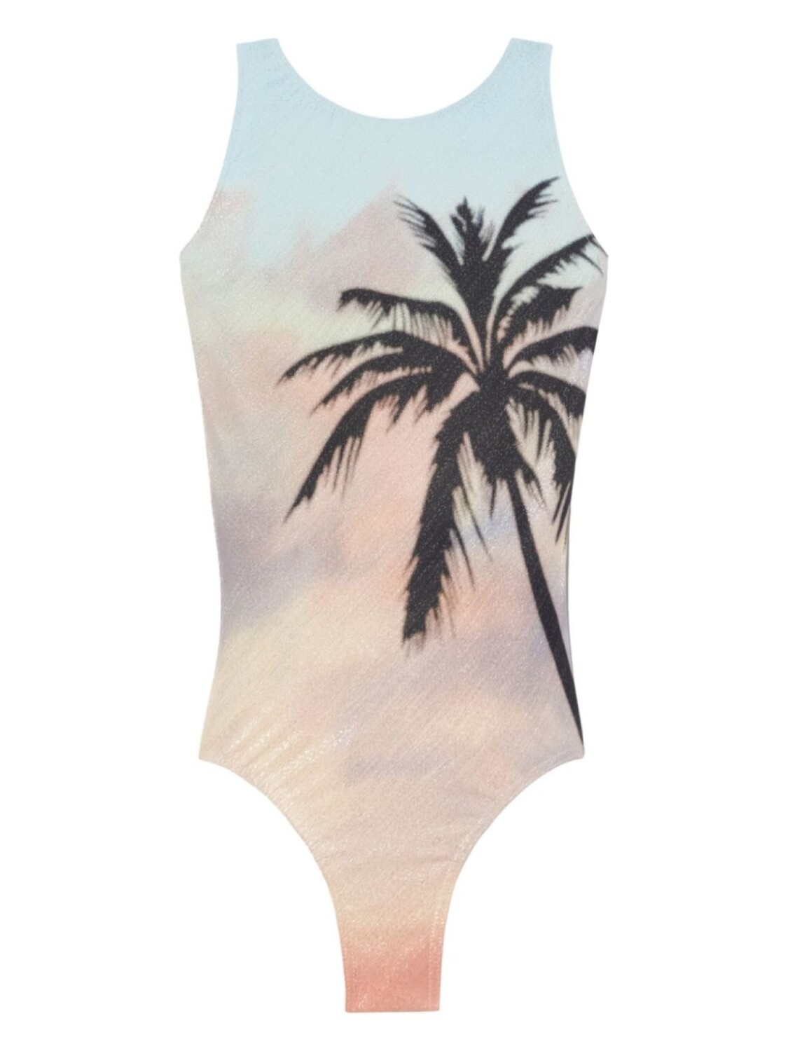 

Купальник Palm Angels Sunrise Palm, синий