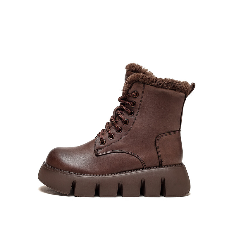

Ботинки Martin Boot женские Yao Qia, коричневый