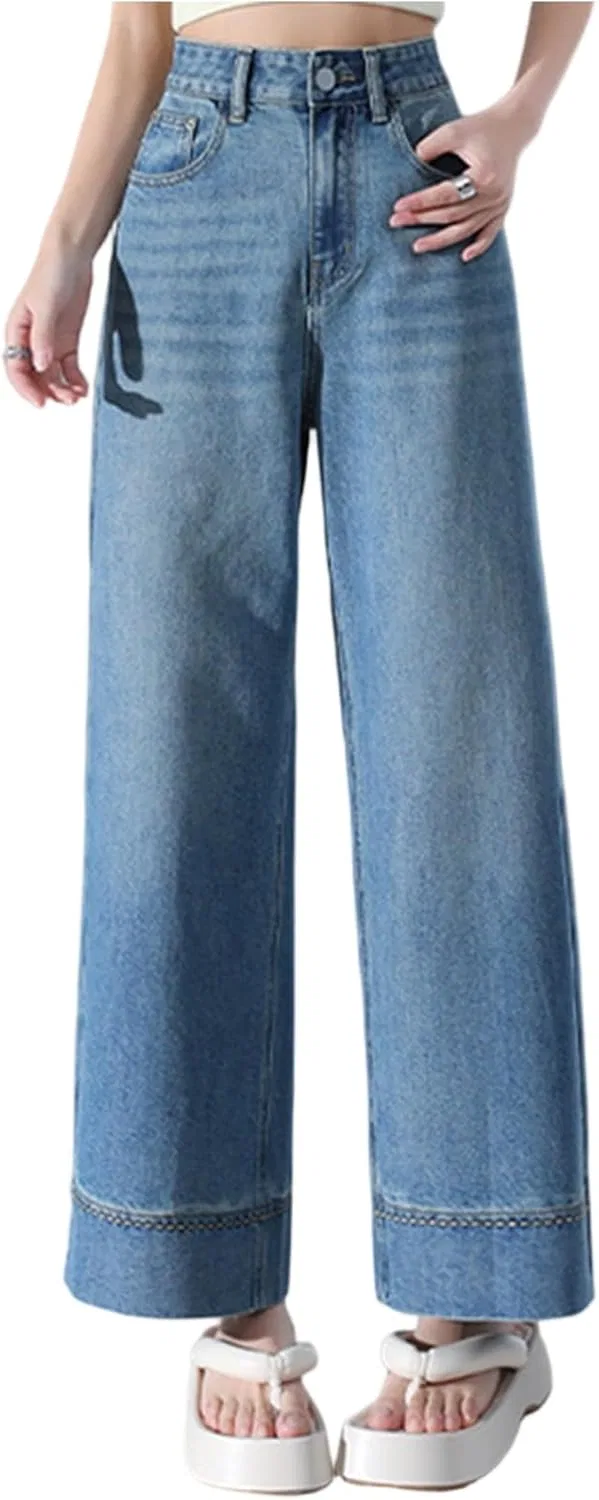 Джинсы свободные 12-light Blue