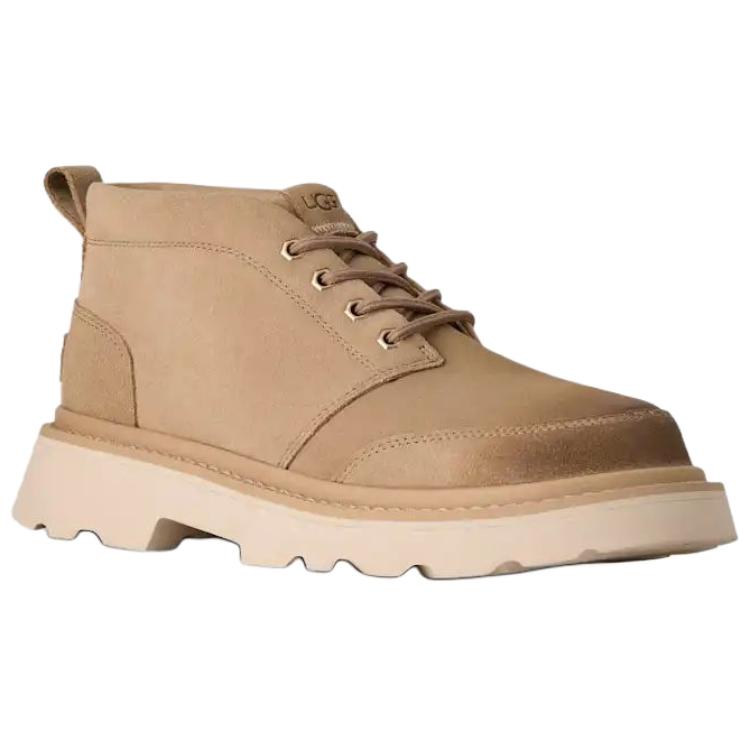 UGG Чакка луг замшевые ботинки мужские light brown — фото 4