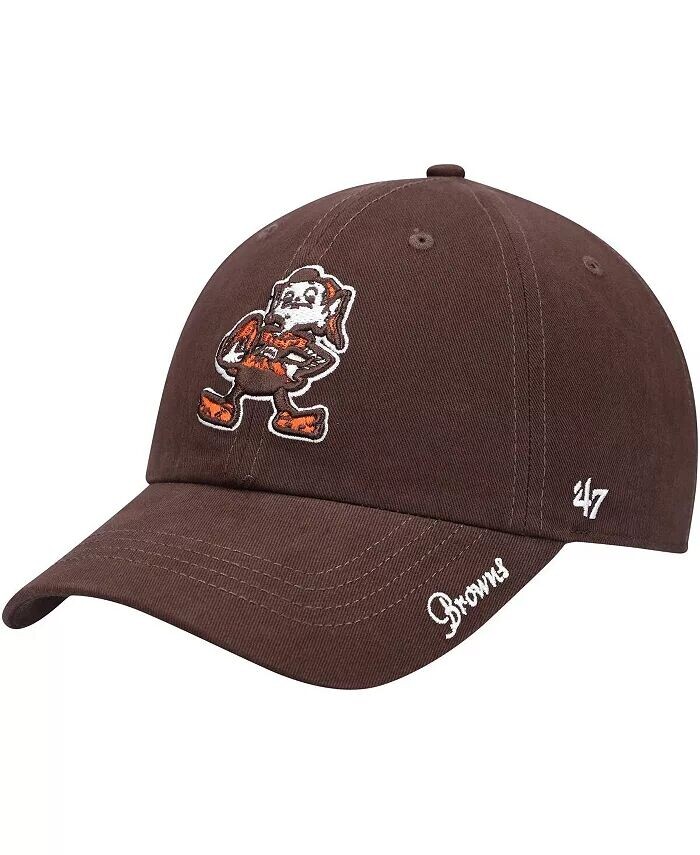

Женская коричневая кепка Cleveland Browns Miata Clean Up Legacy '47 Adjustable '47 Brand