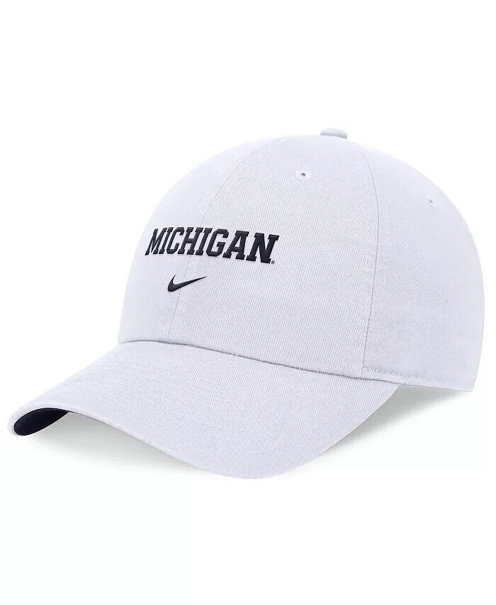 

Мужская и женская кепка Michigan Wolverines 2024 Sideline Club Adjustable Nike