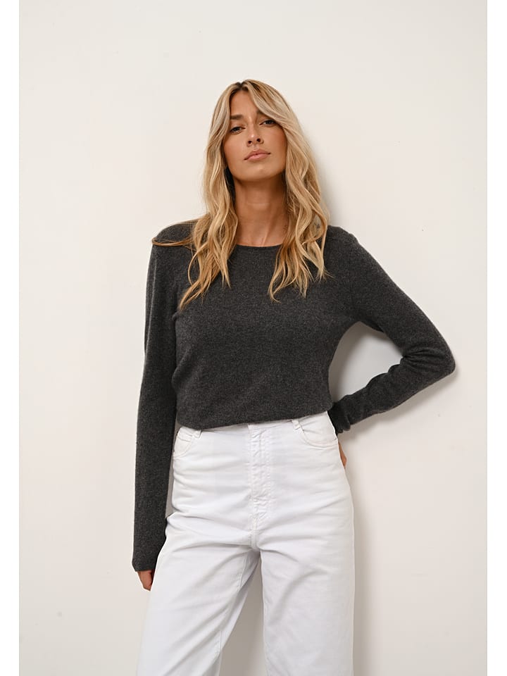 

Кашемировый пуловер Just Cashmere, антрацит