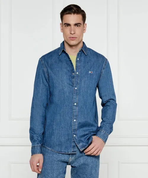 

Рубашка Regular fit Tommy Jeans, синий