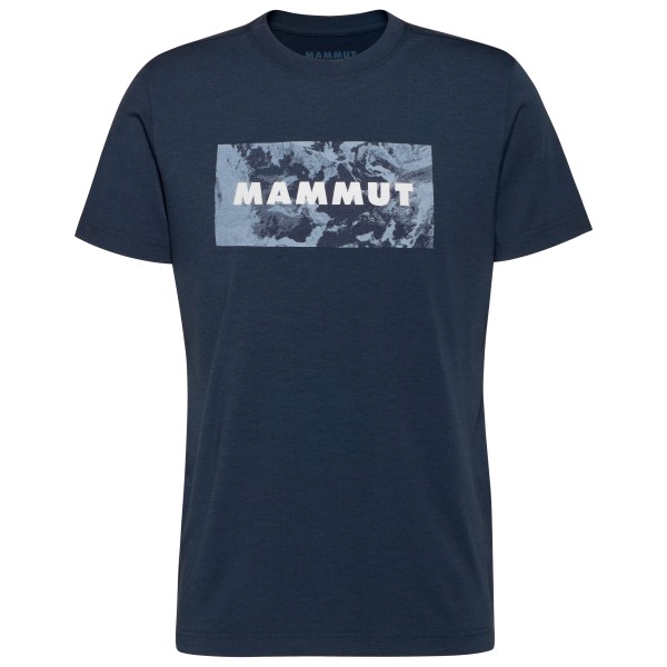 

Логотип футболки Trovat - футболка Mammut, синий
