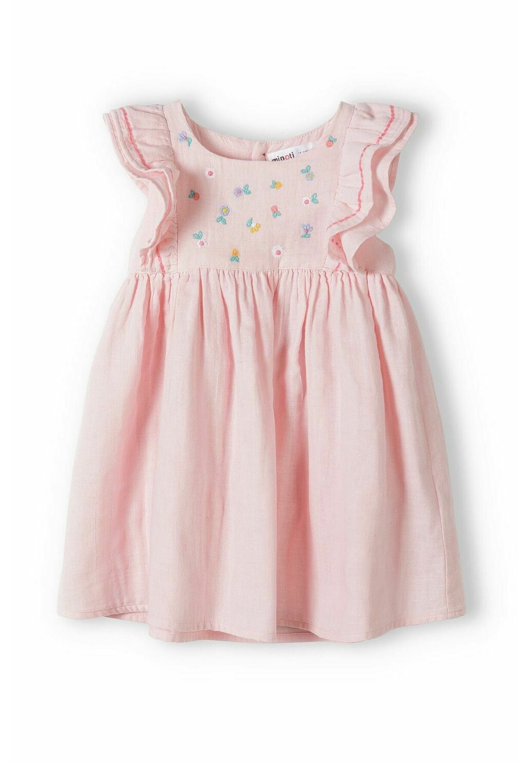 

Повседневное платье FRILLED SLEEVE MINOTI, цвет light pink