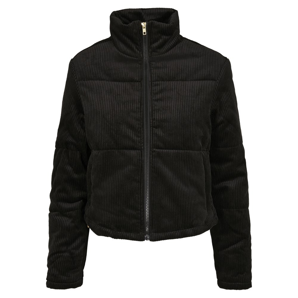 

Куртка Urban Classics Corduroy Puffer, черный