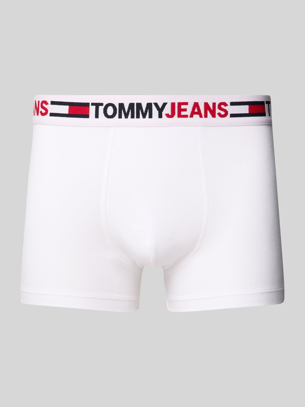 

Плавки прямого кроя из смеси хлопка и эластана Tommy Hilfiger, белый