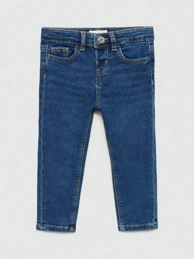 

Детские джинсы elena denim Mango, темно-синий