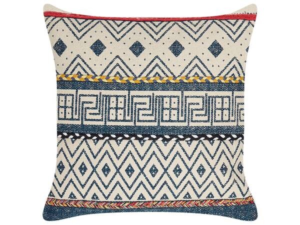 

Декоративная подушка Beliani SOUK, 50x50x50 см цвет beige/multicolor/rot/gelb