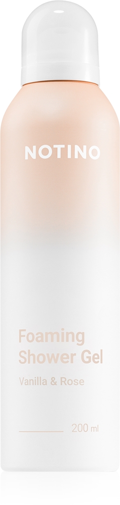 

Пенящийся гель для душа с ароматом ванили и розы Notino, 200 мл