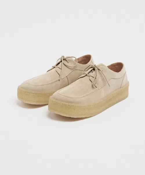 Мужские туфли LOSTGARDEN UNIFORM Crepe Derby Beige — фото 3