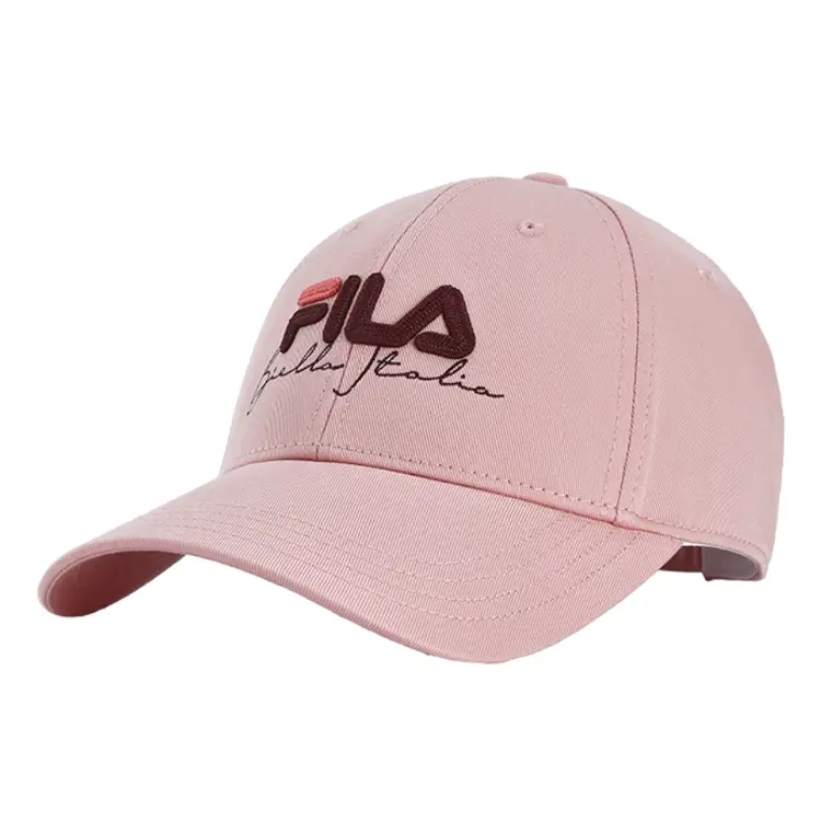 

FILA Хлопковая бейсболка унисекс розовая, Pink