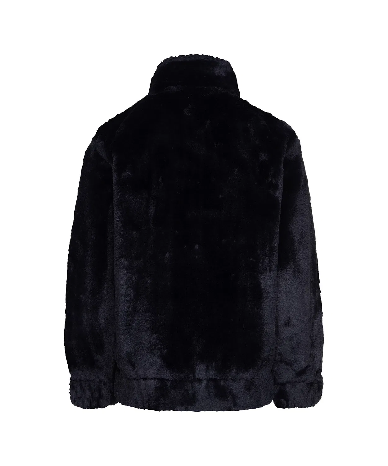 Куртка Nike BIG SWOOSH FAUX FUR JACKET, флис, белый — фото 2