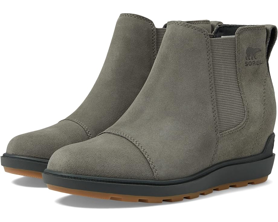 

Ботинки SOREL Evie II Chelsea, цвет Quarry/Grill