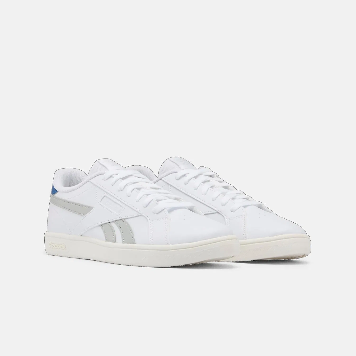 Кроссовки Reebok Court Retro, Ftwrwhite Grey1 Twilightblue — фото 4