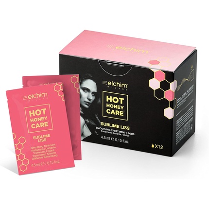 

Система интенсивного кондиционирования Elchim Hot Honey Care Sublime Liss Smoothing Box, 12 сменных лечебных капсул