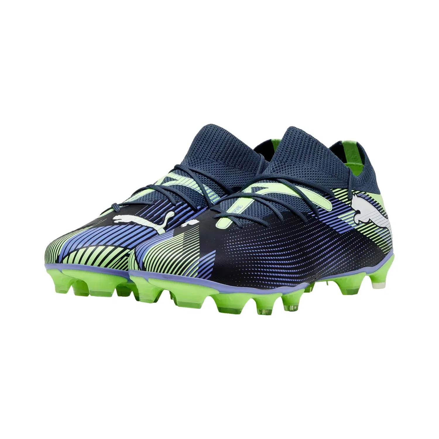 Мужские бутсы Puma Future 7 Match FG/AG Gray Skies / Puma White 107931-03 — фото 2