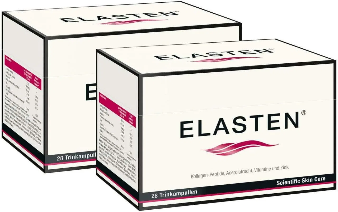 Питьевые ампулы с коллагеном Elasten для улучшения кожи Medibond