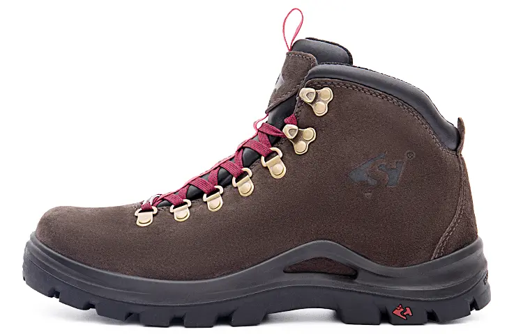 

Slider SLEADER Compass Series женские высокие туристические ботинки тёмно-коричневые, цвет Dark Brown