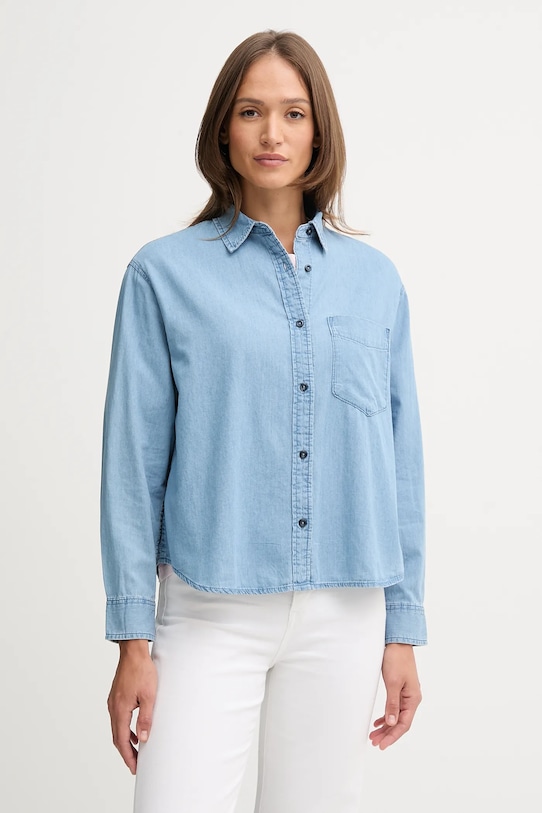 

Джинсовая рубашка United Colors Of Benetton, синий