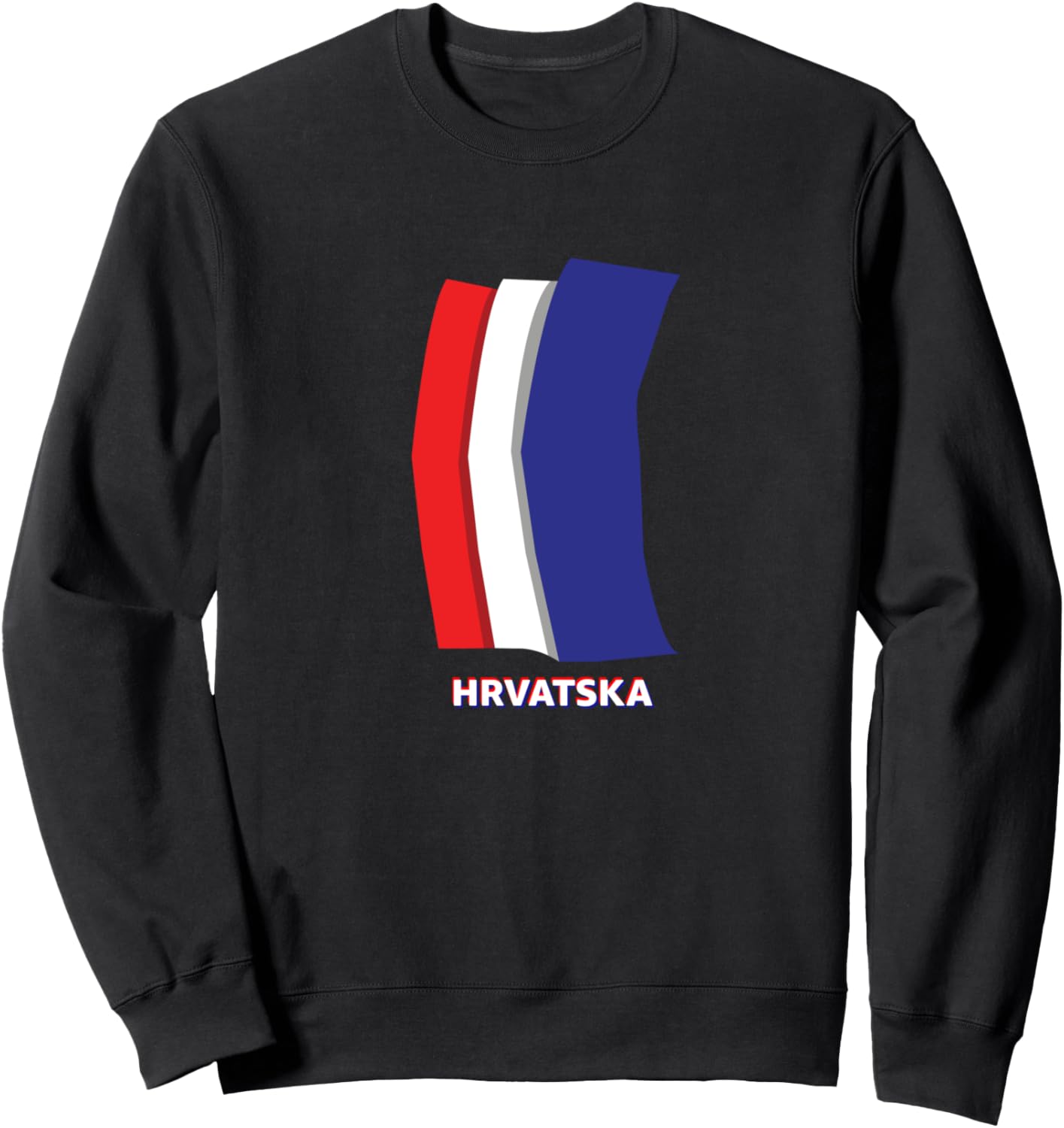 

Толстовка с флагом Хорватии Croatia, черный