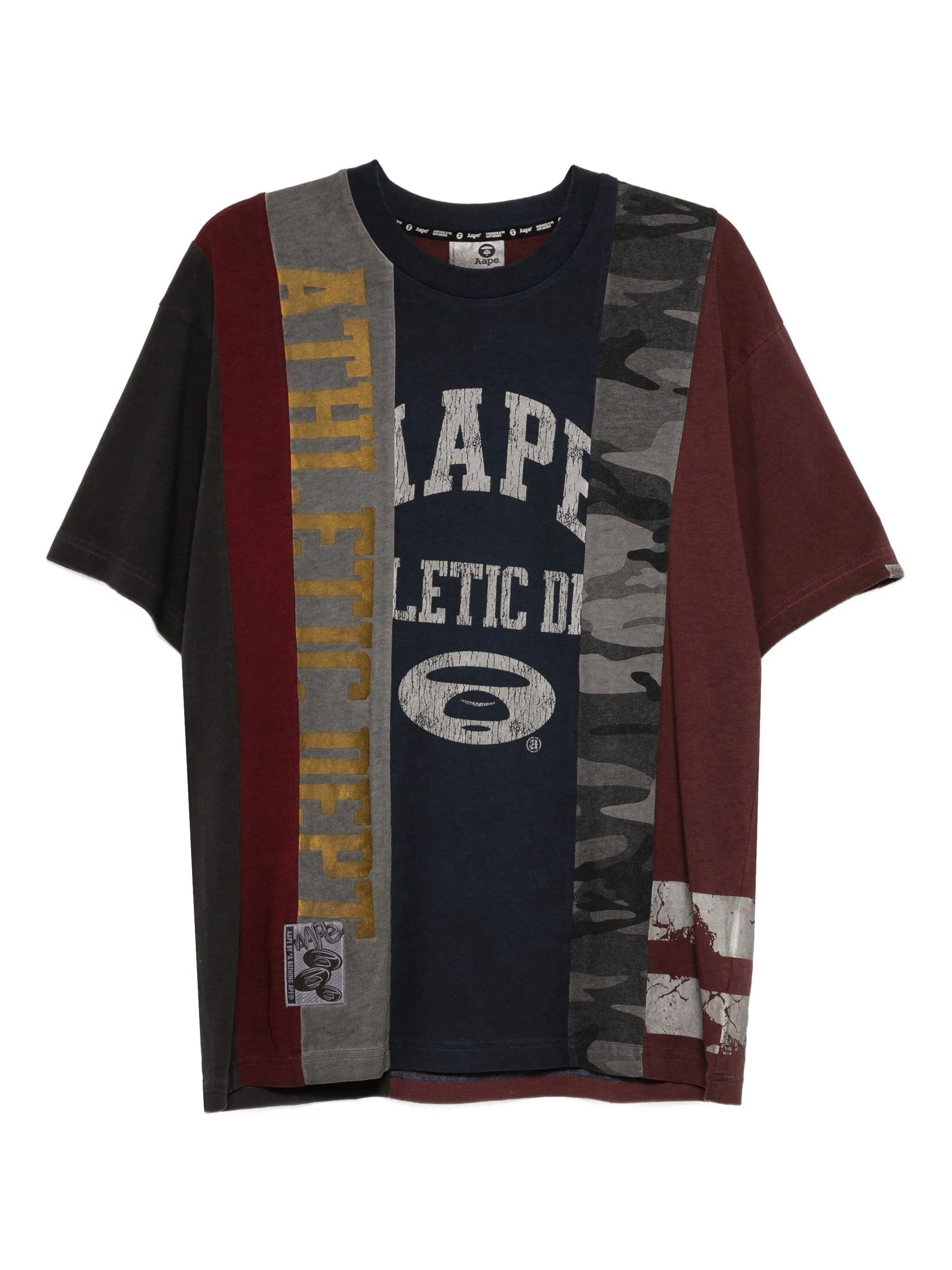 

Футболка с логотипом Aape By A Bathing Ape, красный