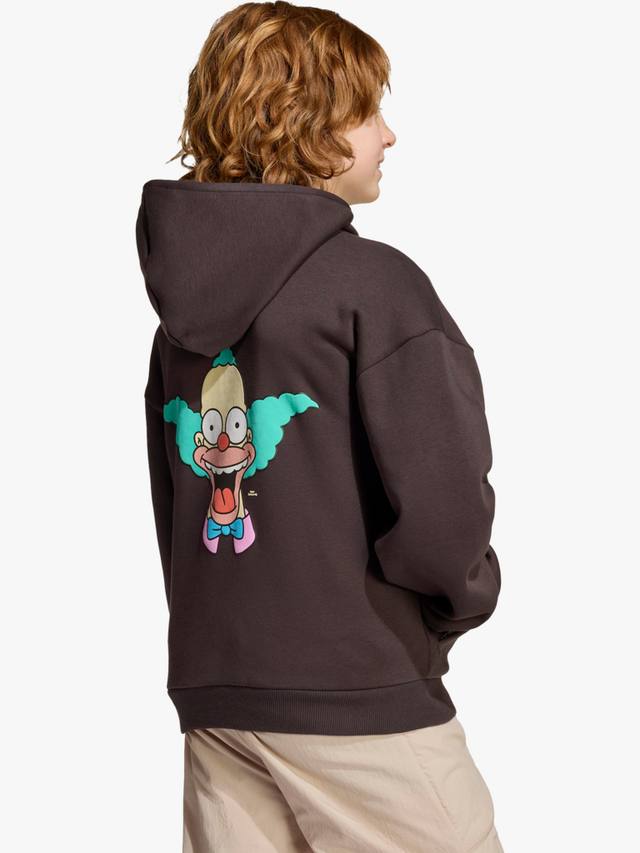 Детская толстовка из хлопковой смеси x The Simpsons adidas, Brown — фото 2