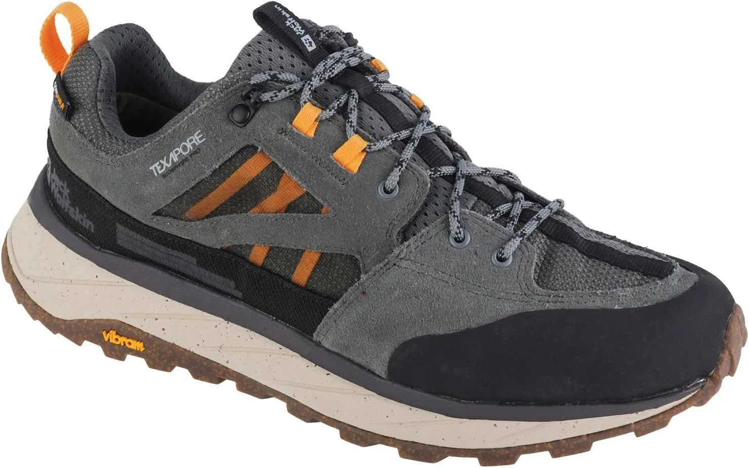 Женские прогулочные туфли Jack Wolfskin Terraquest Texapore Low W, Gecko Green — фото 2