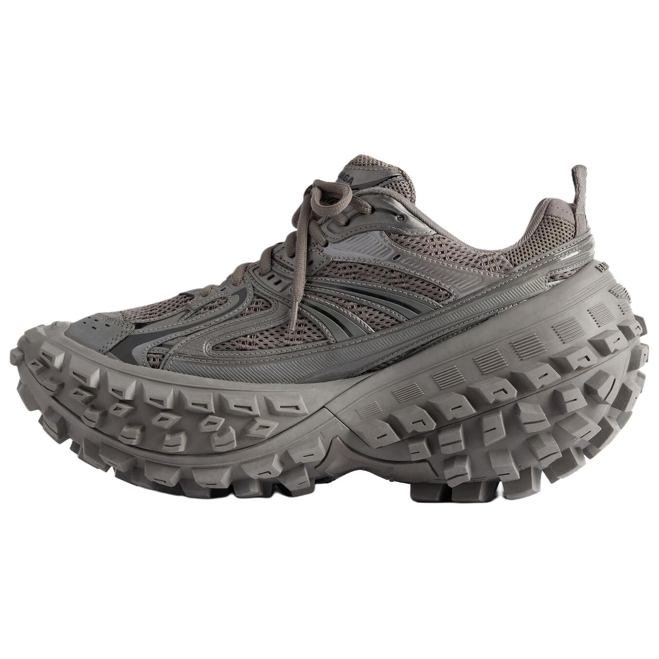 

Кроссовки Bouncer 'Grey Mesh And Nylon' Balenciaga, серый