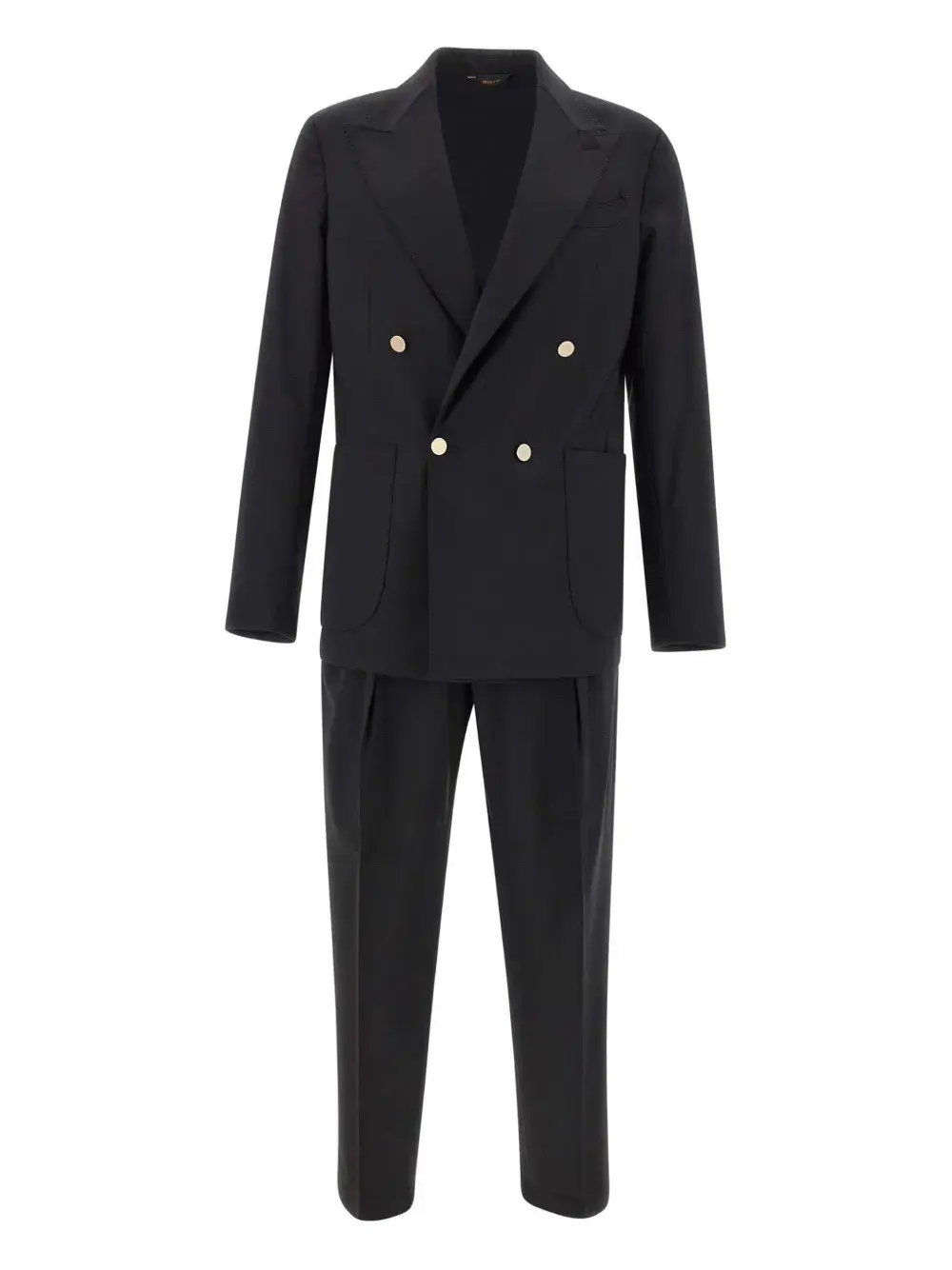 

Двубортный костюм с заостренными лацканами Briglia 1949, черный