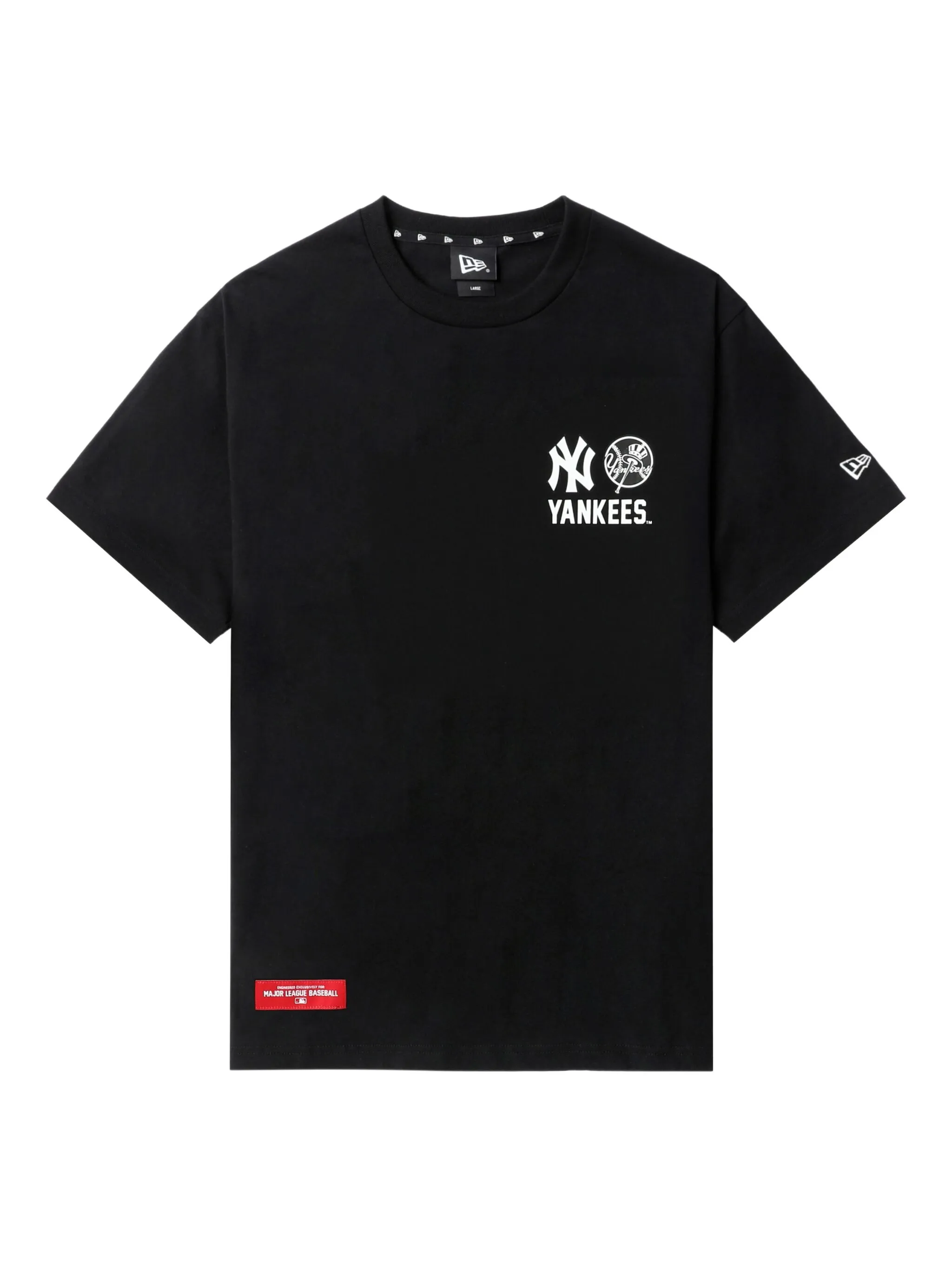 

Футболка с логотипом Yankees New Era Cap, черный