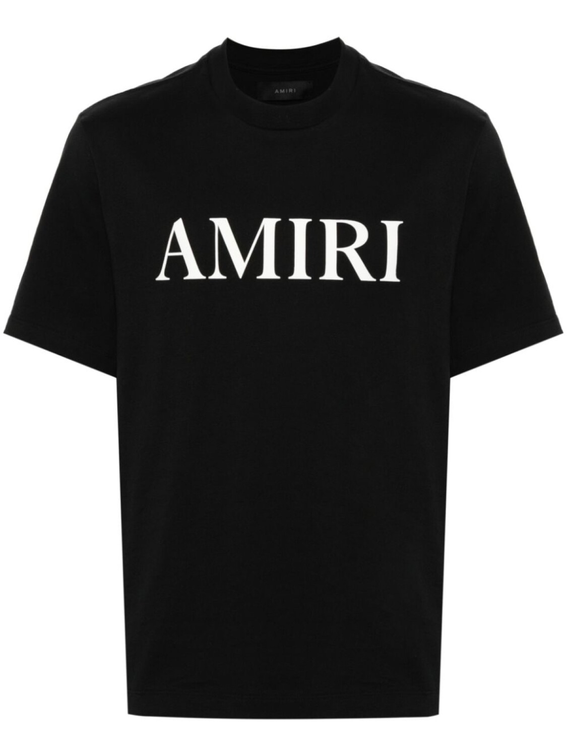 

Футболка с прорезиненным логотипом AMIRI, черный